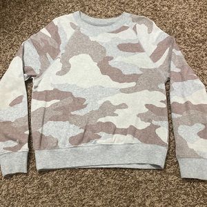 Aerie Monotone Camo Long Sleeve Shirt